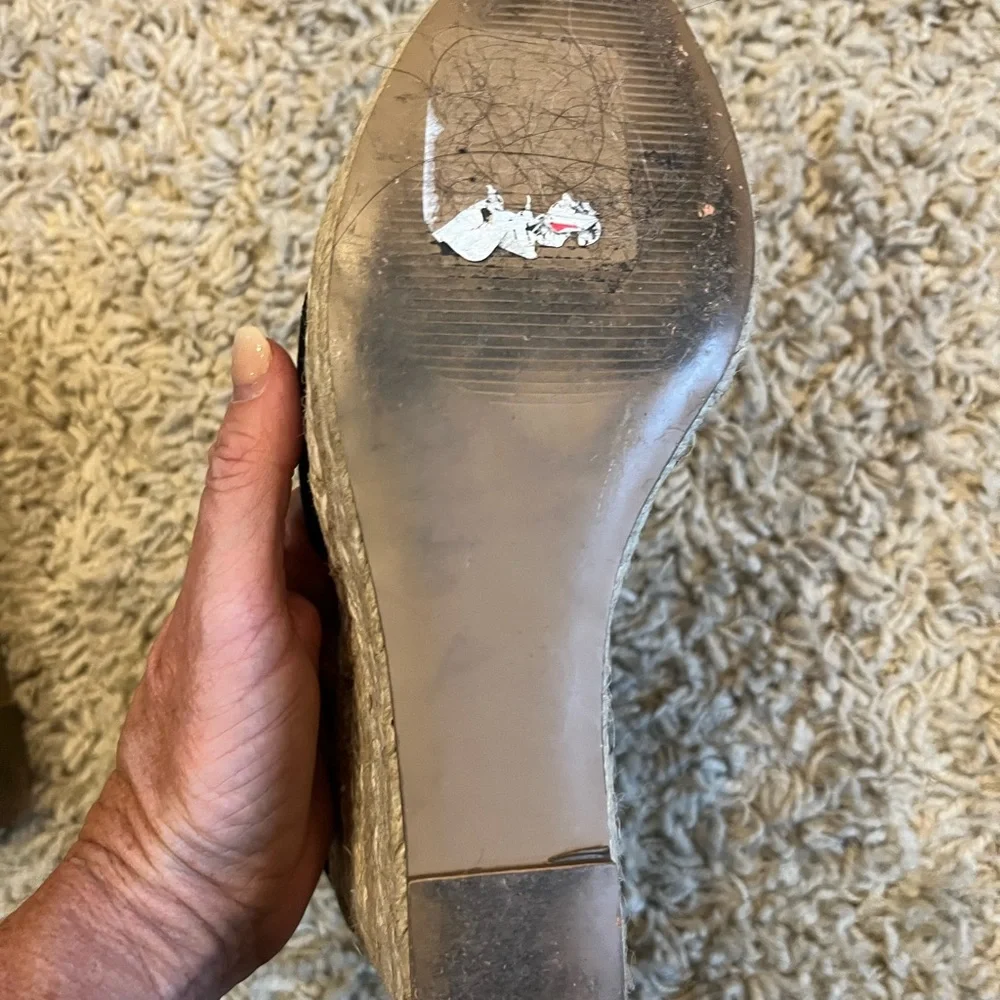 Perfect condition Black suede wedges, Steve Madden - Picture 6 of 6